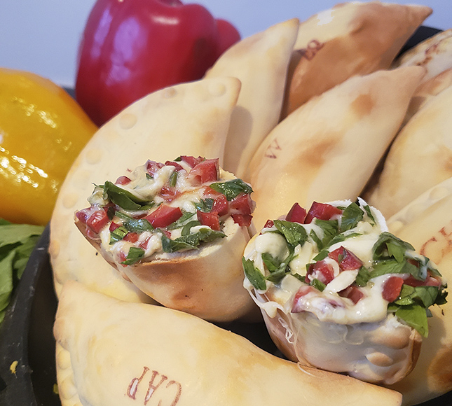 empanadas veganas en Bogotá