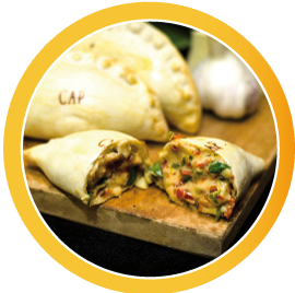 empanada vegana o vegetariana